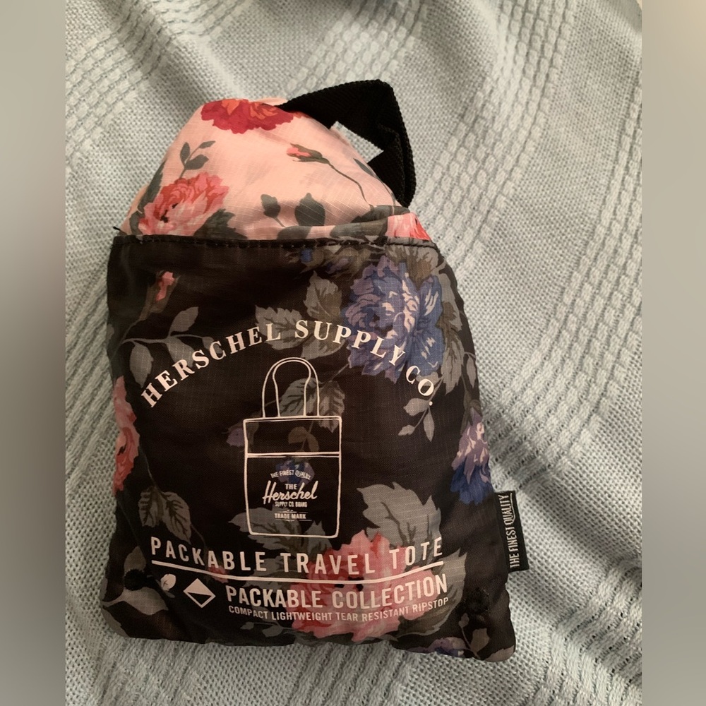 Herschel Packable travel tote